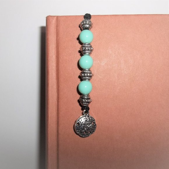 Bookmark New! Bookmarker Book Reading Gift Idea Sand Dollar Beach Theme NWT 8200 - Picture 3 of 11